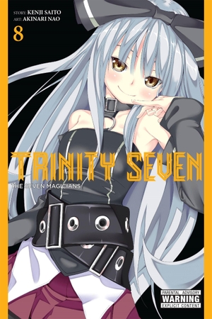 Saito, Kenji. Trinity Seven, Volume 8 - The Seven Magicians. Yen Press, 2017.