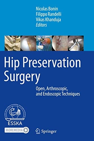 Bonin, Nicolas / Vikas Khanduja et al (Hrsg.). Hip Preservation Surgery - Open, Arthroscopic, and Endoscopic Techniques. Springer Berlin Heidelberg, 2020.