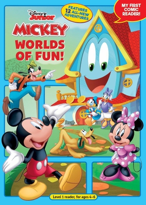 Disney Books. Mickey Mouse Funhouse: Worlds of Fun! - My First Comic Reader!. Disney - Rhcb, 2024.