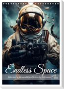 Endless Space - Zeitreisen in die unendlichen Weites des Weltraums (Wandkalender 2024 DIN A4 hoch), CALVENDO Monatskalender