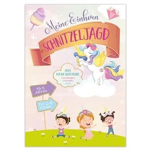 Activity Heft: Meine Einhorn Schnitzeljagd - Alles für eine magische Einhorn-Schnitzeljagd - für Kinder ab 6 Jahren, ideal für Geburtstage und spannende Nachmittage. Lingen, Helmut Verlag, 2025.